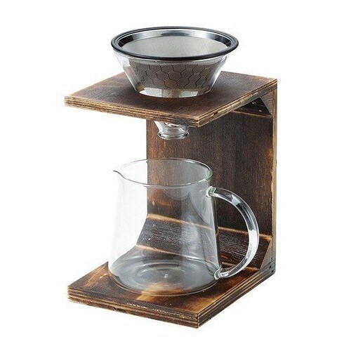 コーヒー ドリッパーセット 570ml 木製