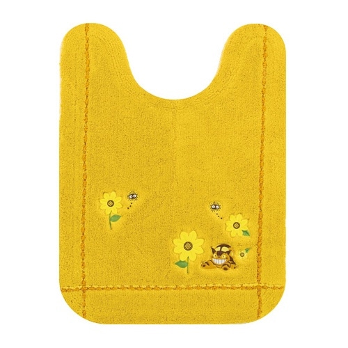 トイレマット となりのトトロ 花のバス停