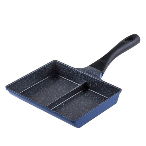 フライパン IH対応 仕切り付き ツインパン