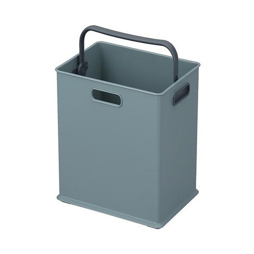 収納ボックス 持ち手付き 収納ケース グレー