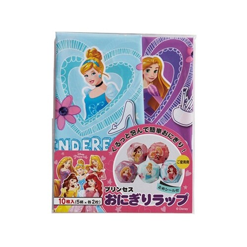 おにぎりラップ プリンセス 10枚入 キャラクター
