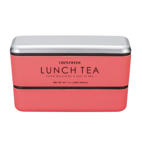お弁当箱 2段 LUNCH TEA ピンク×2