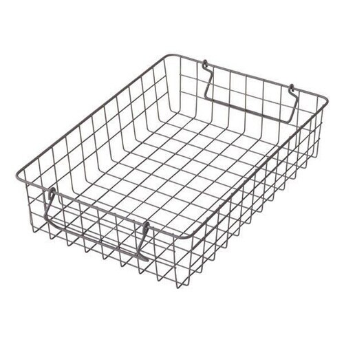 ワイヤーバスケット スタッキング M ブラウン