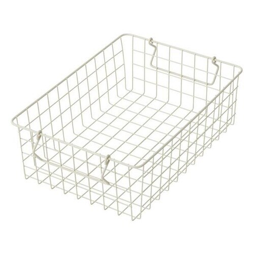 ワイヤーバスケット スタッキング サンドホワイト