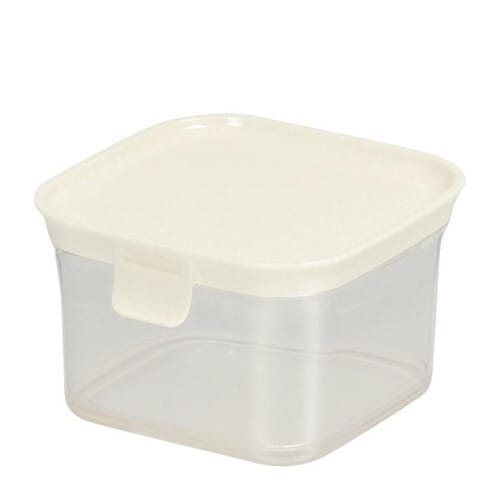 保存容器 プラスチック製 430ml ホワイト