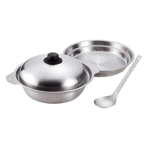 卓上鍋 26cm IH対応 匠弥 蒸し台付き