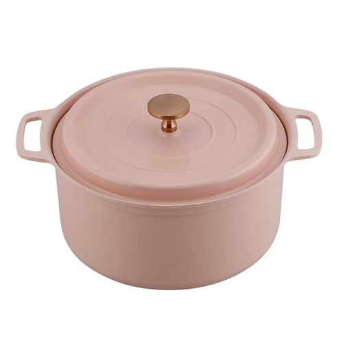 無加水鍋 20cm IH対応 マットピンク