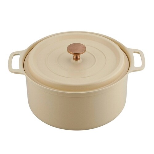 無加水鍋 20cm IH対応 マットイエロー