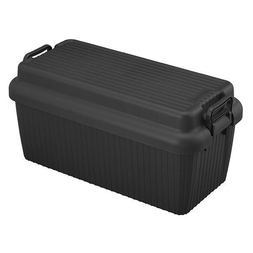 収納ボックス 座れる ブラック