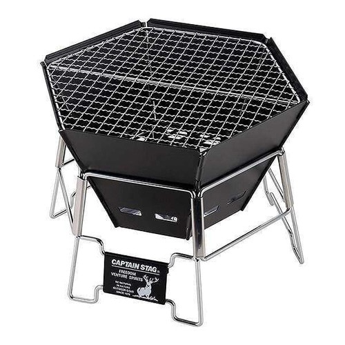 コンロ バーベキュー ステンレスファイアグリルM