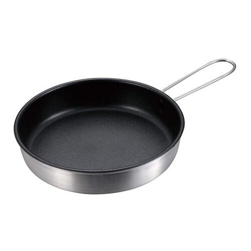 フライパン ミニ アルミ製ハンドル折りたたみ式