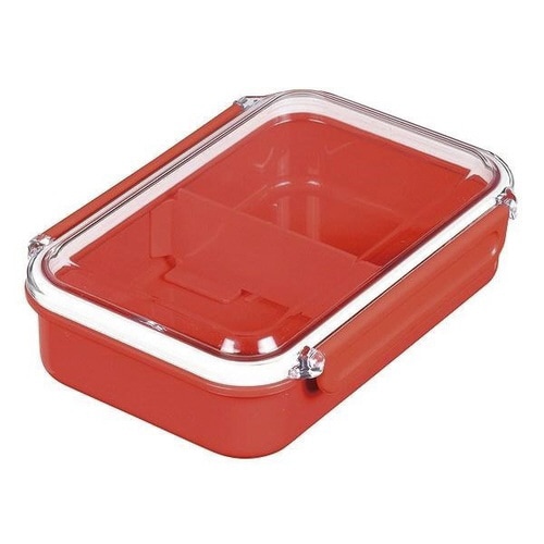 お弁当箱 1段 レノン ランチボックス レッド