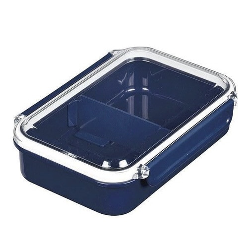 お弁当箱 1段 レノン ランチボックス ブルー