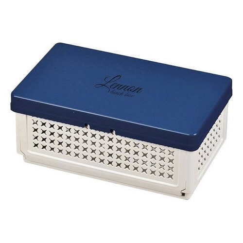 お弁当箱 レノン 折りたたみランチボックス ブルー