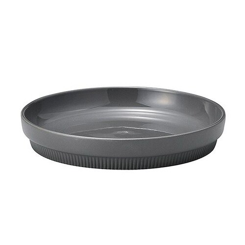 プレート 18cm ウィークエンドスタック グレー