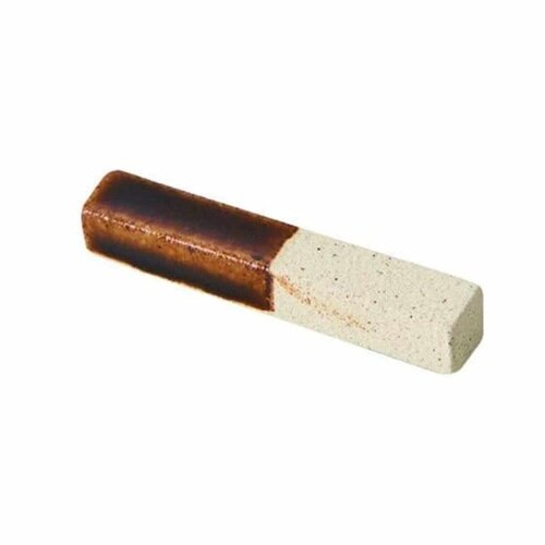 箸置き kyu ハーフ 陶器 食器 ブラウン