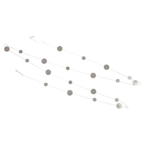 ガーランド 丸 ドット キラキラ 飾り ゴールド