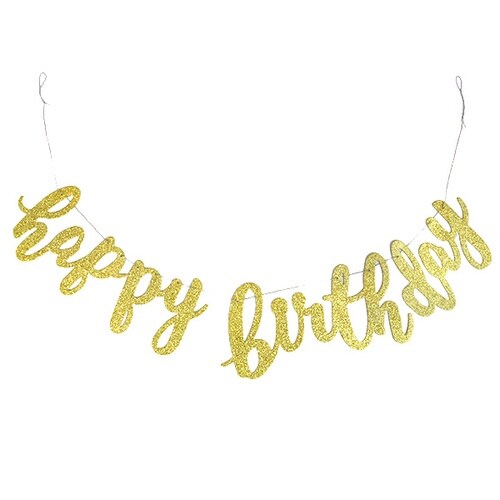 ガーランド happy birthday 誕生日