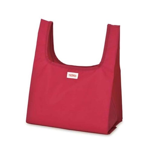サーモス エコバッグ ポケットバッグ レッド