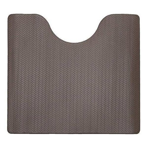 トイレマット 55×60cm ブラウン×2