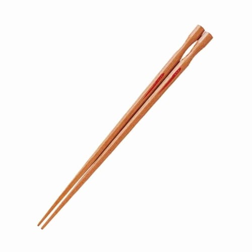 箸 20.5cm 23cm 八角 恵木彫 赤