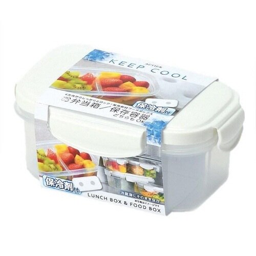 お弁当箱 1段 アクティア 保冷剤付フードボックス