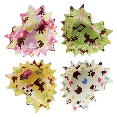 おかずカップ 4柄 40枚入 お弁当カップ