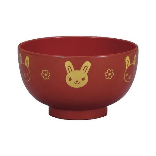 汁椀 260ml 子供用食器 プラスチック うさぎ