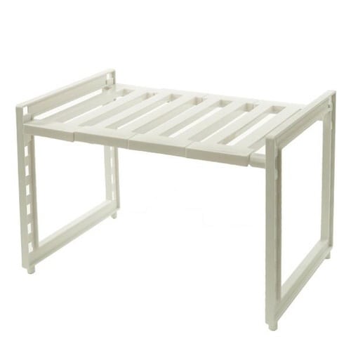 洗面所収納伸縮35から53cmアレンジフリー×2