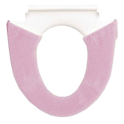 便座カバー 洗浄暖房型 エトフトリア ピンク×2