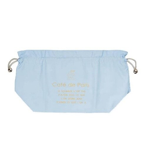 ランチバック 巾着袋 Cafe de ブルー×2