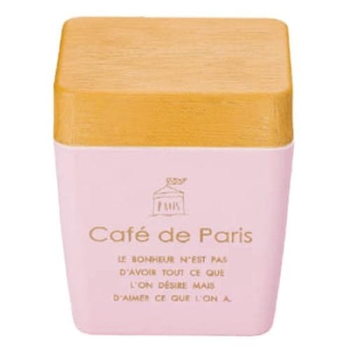 お弁当箱 2段 Cafe de Paris ピンク