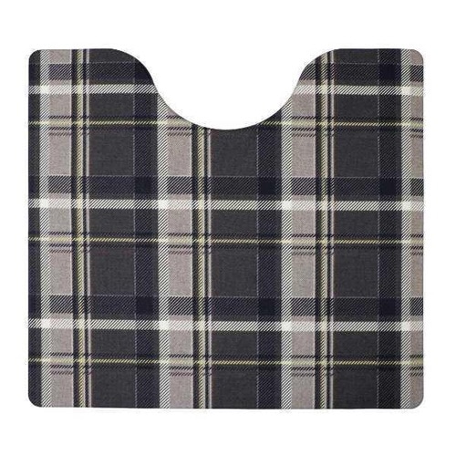 PVCトイレマット 55×60cm ブラウン×2