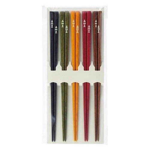 箸 23cm 5膳入り 客用箸 ボーダーフィッシュ