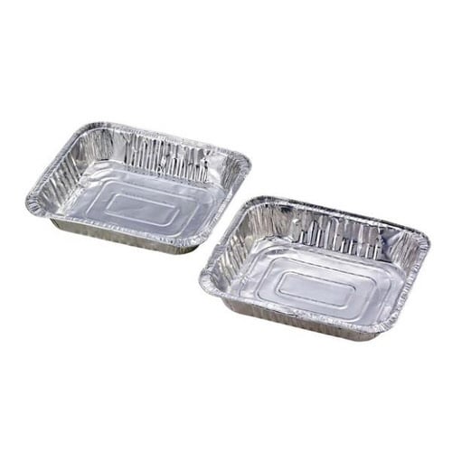 バーベキュー アルミプレート 2枚組 深型プレート