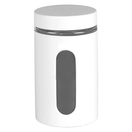 保存容器 1L 小窓付き ガラス製×2