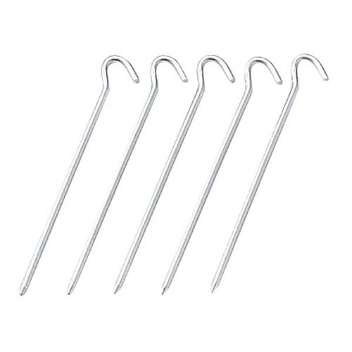 ペグ スチール 19cm 5本組 アウトドア