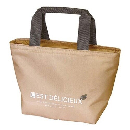 ランチバッグ 保冷 弁当袋 大きめ ブラウン