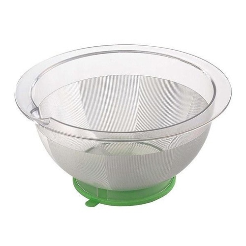 ボール すり鉢 18cm 吸盤付き グリーン×2