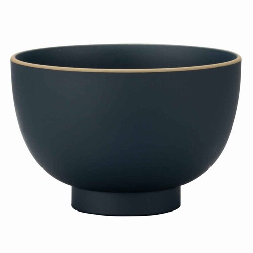 汁椀 370ml エッジライン ネイビー