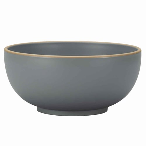 麺鉢 1.5L エッジライン 麺どんぶり グレー