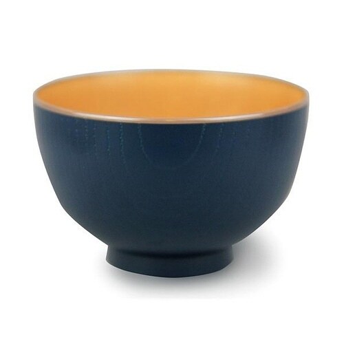 汁椀 430ml 抗菌 京型木目 食器 ネイビー