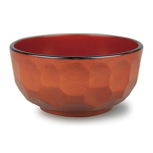 どんぶり 840ml 抗菌 亀甲 木溜 食器