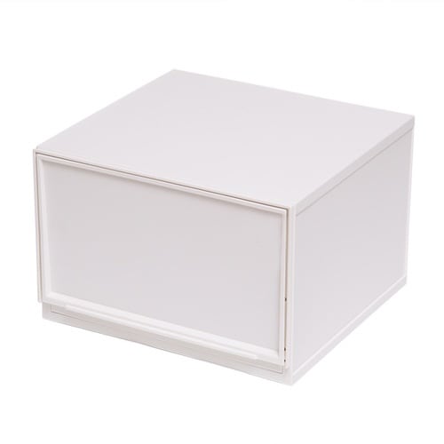 収納ケース ナチュラ クリアモジュール WT×2