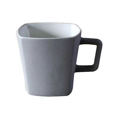 マグカップ305mlKAKUコップグレー×2