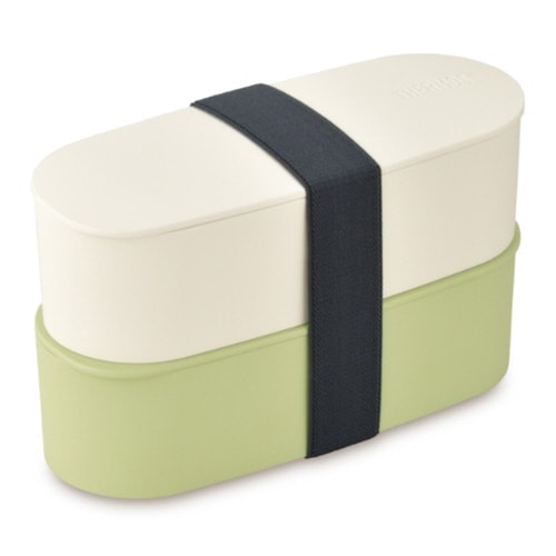 お弁当箱 2段 サーモス ライトグリーン×2