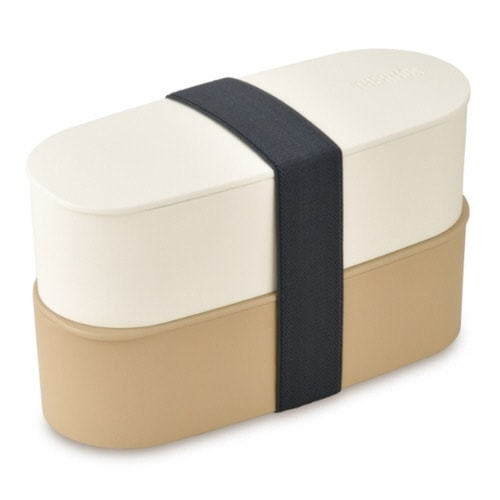 お弁当箱 2段 サーモス thermos ベージュ