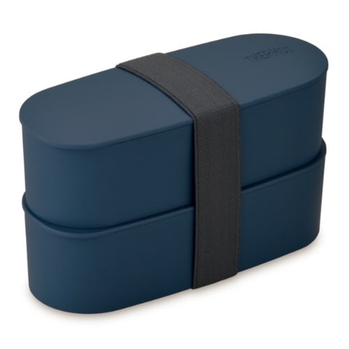 お弁当箱 2段 サーモス thermos ネイビー
