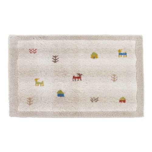 玄関マット 洗える コーナー吸着 ギャベ