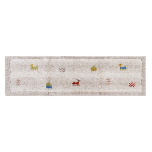 玄関マット 洗える コーナー吸着 ギャベ